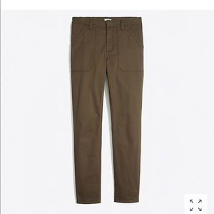JCREW high rise skinny cargo pant
